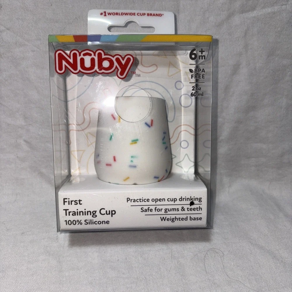 Baby Airplane Spoons Pink Set of 2 Jet Toddler Soft Grip Spoons & Nuby Cup